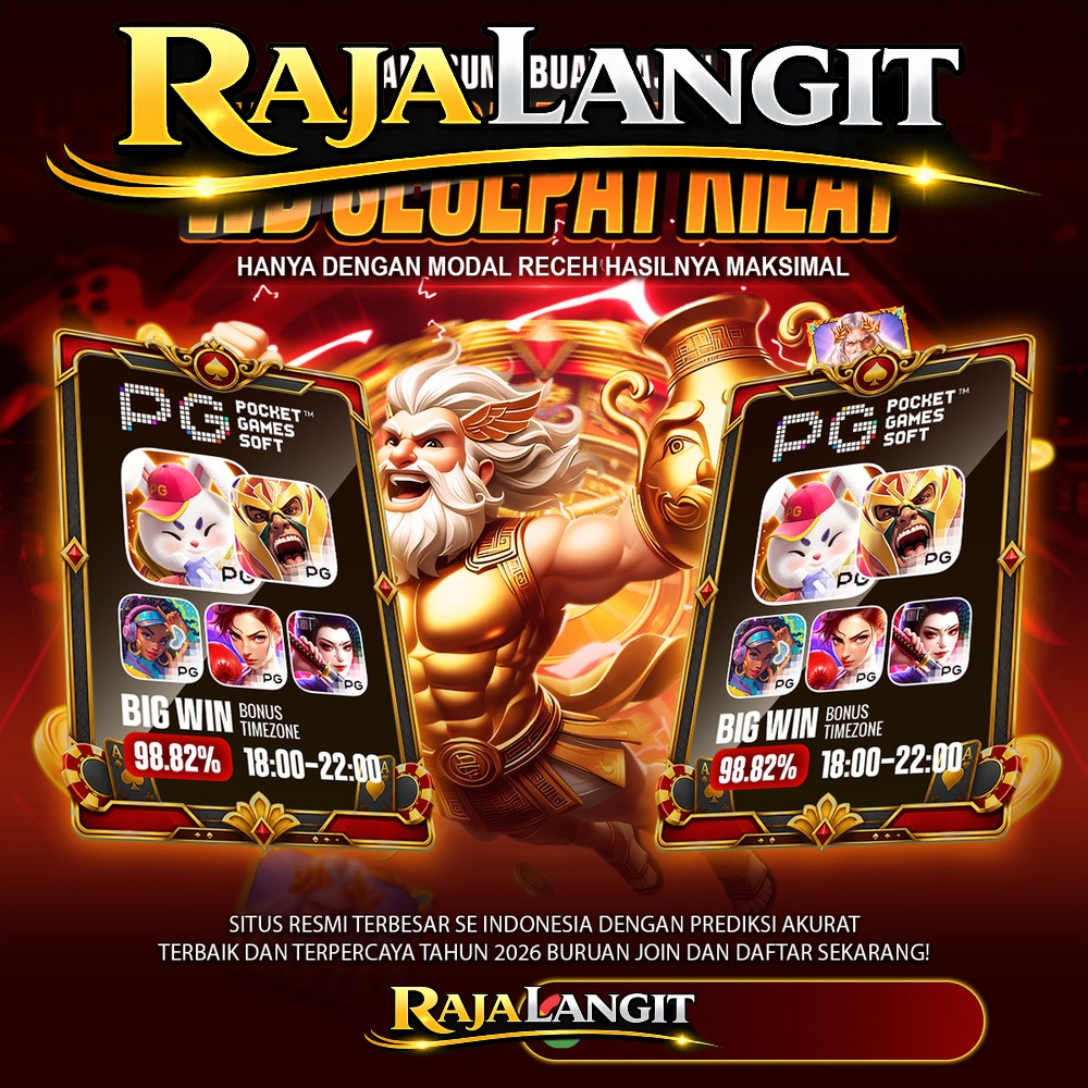 RAJALANGIT: Koleksi Game Beragam Plus Bonus Untuk Pengguna Baru Untuk Pemain Aktif